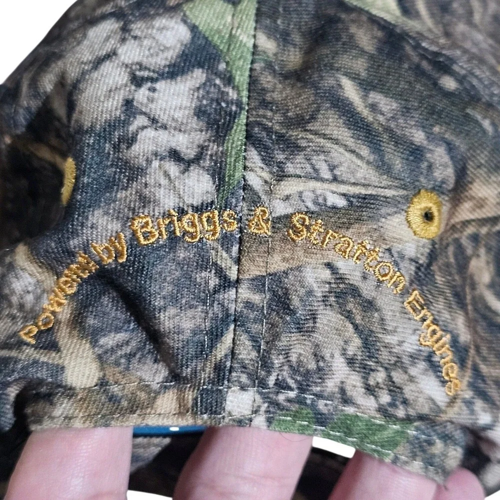 Dixie Chopper Hat Mens Tan Camo Briggs & Stratton 675C Pacific Headwear Dadcore